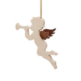 Kerstboomhanger engel met fluit