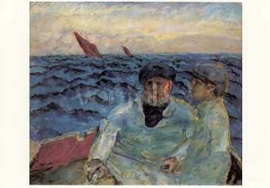 Vissers op de boot, Pierre Bonnard