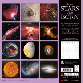 Where Stars are Born, 30x30cm maandkalender 2027