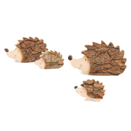Houten egel 7 cm breed