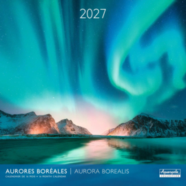 Aurora Borealis, 30x30cm maandkalender 2027