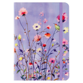 Compact Journal Peter Pauper Lavender Wildflowers