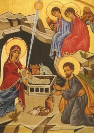 Geboorte Christus, Ikoon vertrek Lazio Rome