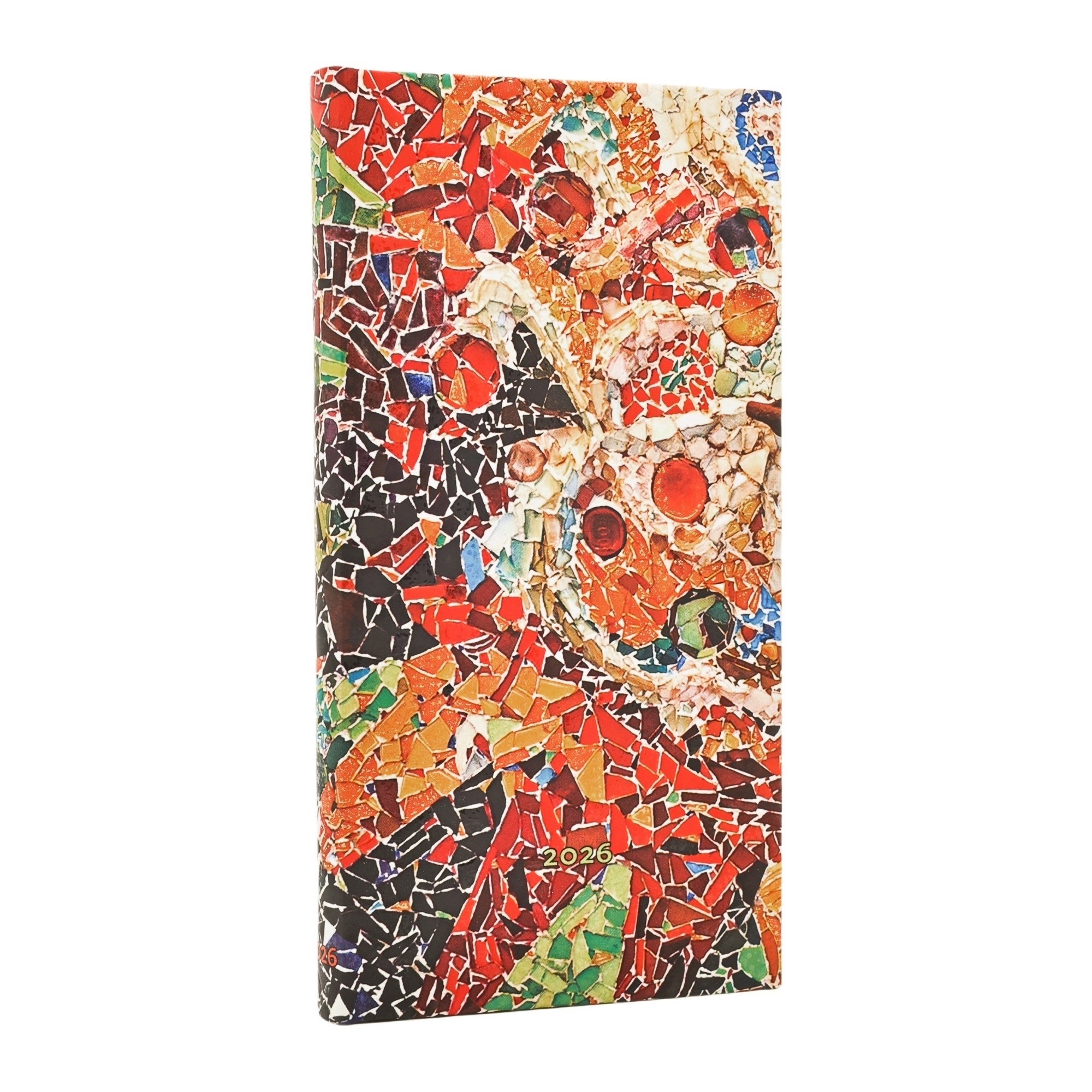 12 maands agenda Paperblanks 2026 Gaudi's Sun Slim Horizontal