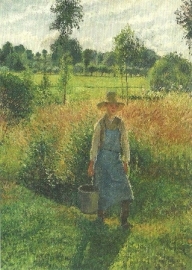 De tuinman, Camille Pissarro