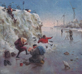 puzzel Marius van Dokkum, IJspret (1000 st)