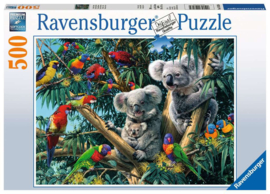 puzzel Ravenburger koalas in de boom 500 stukjes