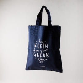 Boodschappentas-Hoe klein kan groot geluk zijn, Symposion