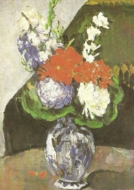 Dahlia's, Paul Cézanne