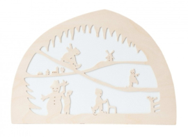 Silhouet De Noest Winter