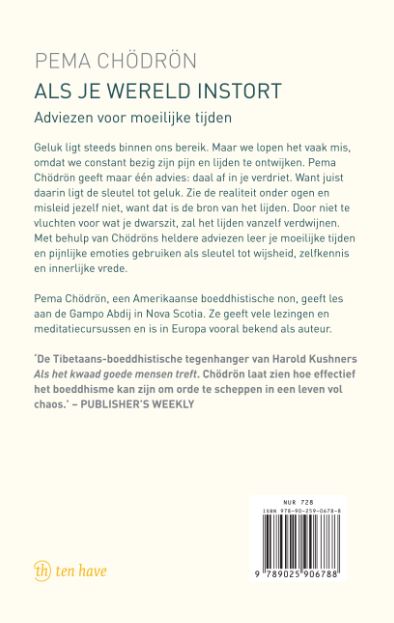 Als je wereld instort / Pema Chodron