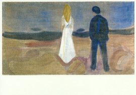 Twee mensen. De eenzamen, Edvard Munch