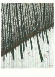 Het bos: winter, Camille Bombois