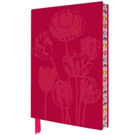 Tulips, A Flame Tree Artisan Art  Notebook