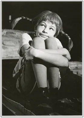 Foto Pippi Langkous zwart-wit