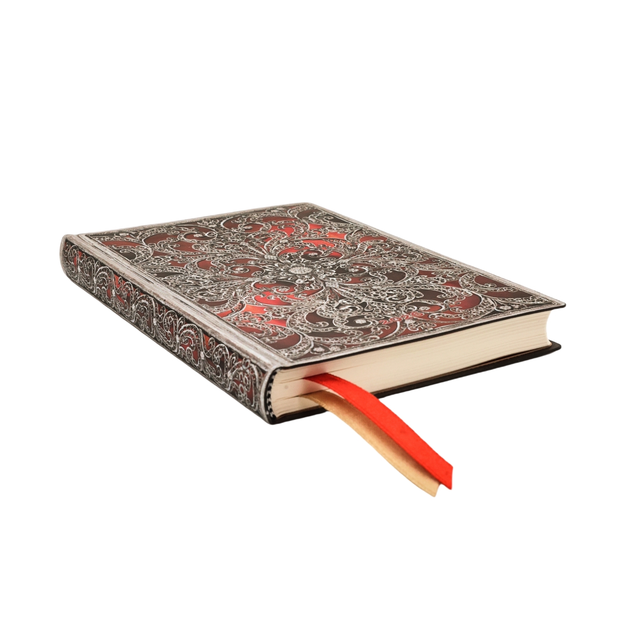 12 maands agenda Paperblanks 2026 Garnet Mini Horizontal