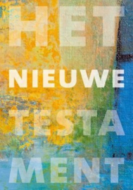 Het Nieuwe Testament blauw/geel