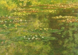 Vijver met waterlelies, Claude Monet