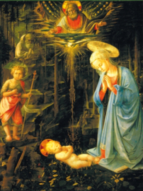 Maria het kind vererend, Fra Filippo Lippi
