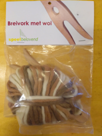 Breivork met wol