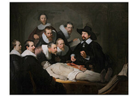 De anatomische les, Rembrandt