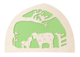 Silhouet De Noest Lente