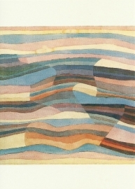 Bewogen vlakken, Paul Klee
