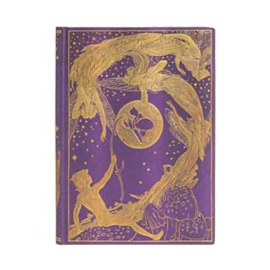 Violet Fairy Midi Lined, notebook Paperblanks
