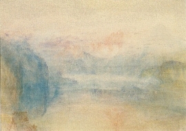 Vierwoudstedenmeer, zonsondergang, Joseph Mallord William Turner