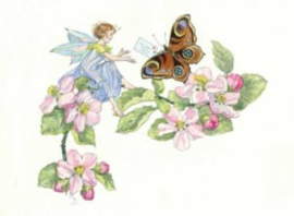 Fee ontvangt brief van vlinder, Molly Brett