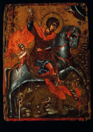St. Georg en de draak, Griekse icoon