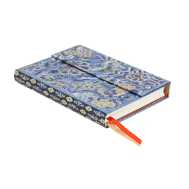 18 maands agenda Paperblanks July 2026-2027 Blue Willow Mini Horizontal