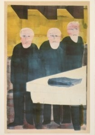 De drie aartsvaders, proefdruk van de tweede serie, Hendrik Nicolaas Werkman