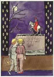 Sint Nicolaas bij volle maan