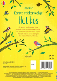 Eerste stickerboekje Het bos