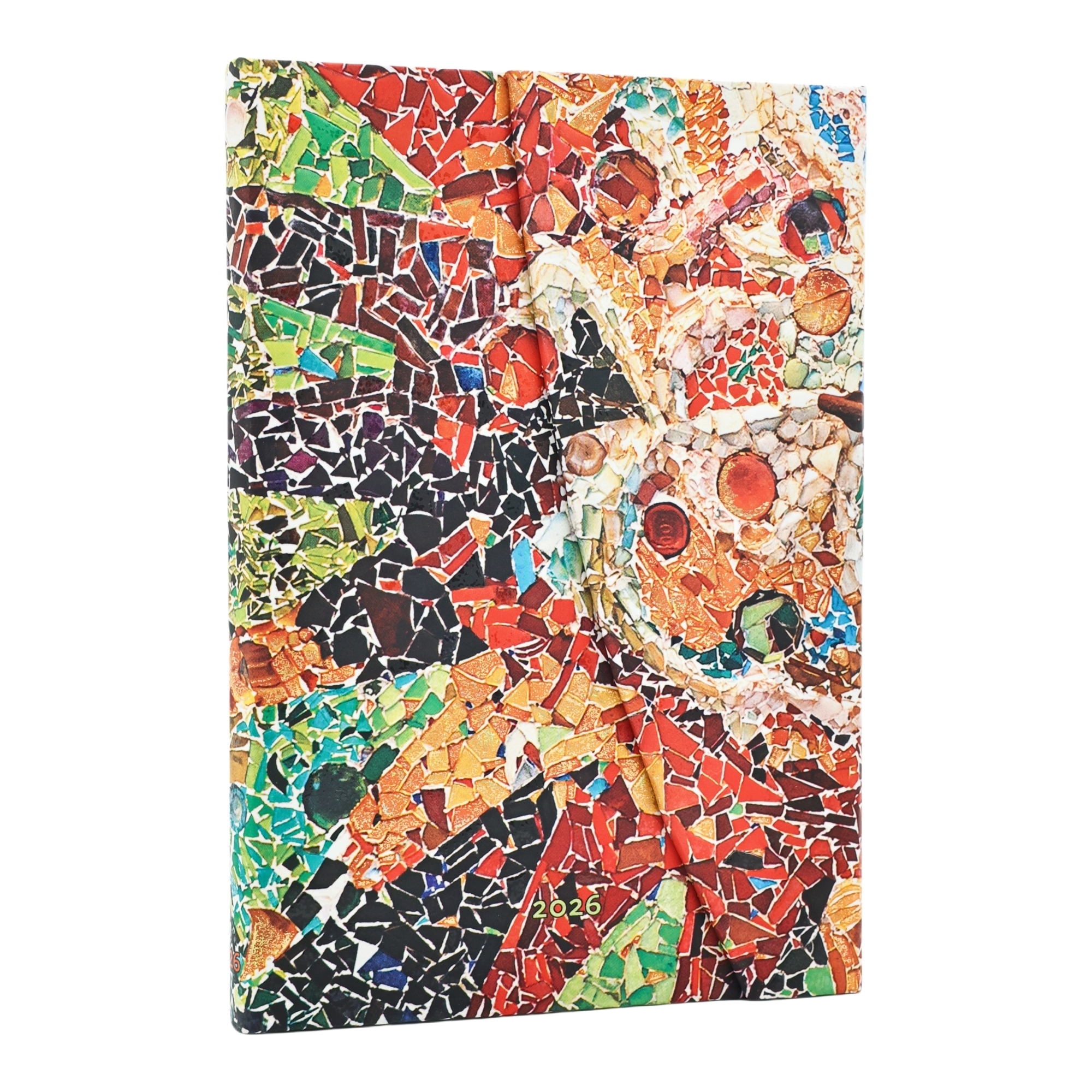 12 maands agenda Paperblanks 2026 Gaudi's Sun Horizontal Midi