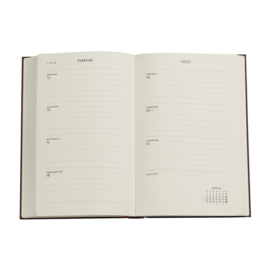 12 maands agenda Paperblanks 2027 Spring Maxi Horizontal