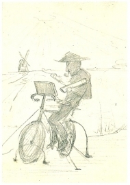 Mondriaan op de fiets, Simon Maris