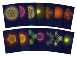 Planetary Rhythms, set of 14 cards