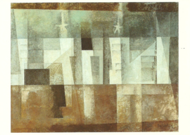 Architectuur met sterren, Lyonel Feininger