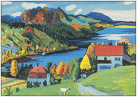De Staffelsee in de herfst, Gabriele Münter