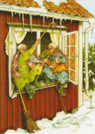 Vrouwen zitten in het venster, Inge Löök