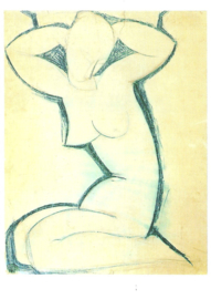Karyatide, Amadeo Modigliani