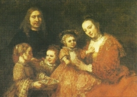 Familieportret, Rembrandt