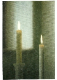 Twee kaarsen, Gerhard Richter