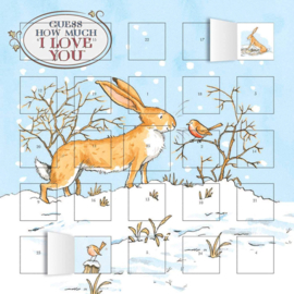 Adventskalender Guess how much I love you