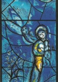 Maria met kind, detail, Marc Chagall