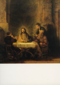 De jongeren van Emmaus, Rembrandt