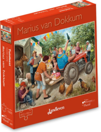 puzzel Marius van Dokkum, Tuinfeest ( 1000 st)