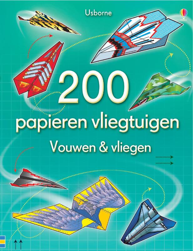 200 papieren vliegtuigen / Usborne